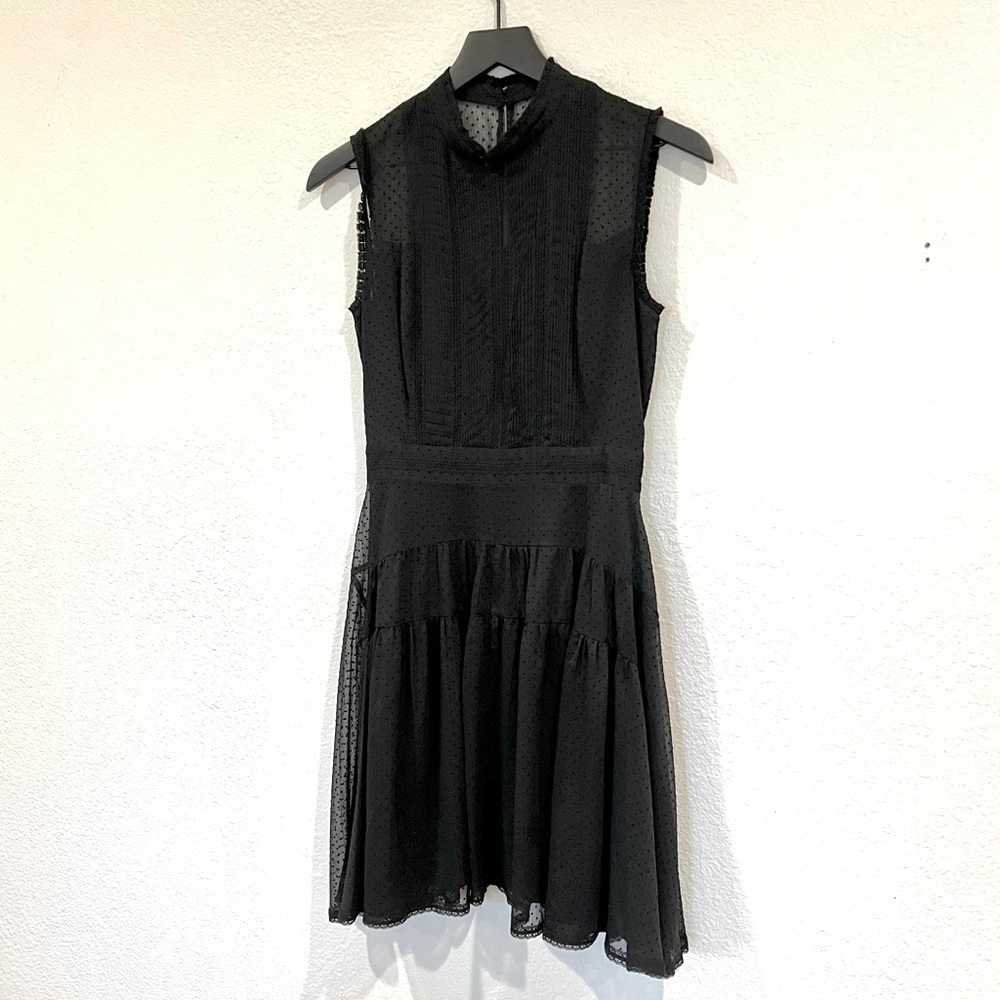 All Saints Black Mini Dress